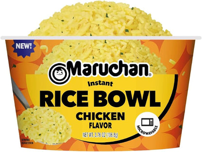 Maruchan Rice Bowl Chicken Flavor 3.76oz image 1