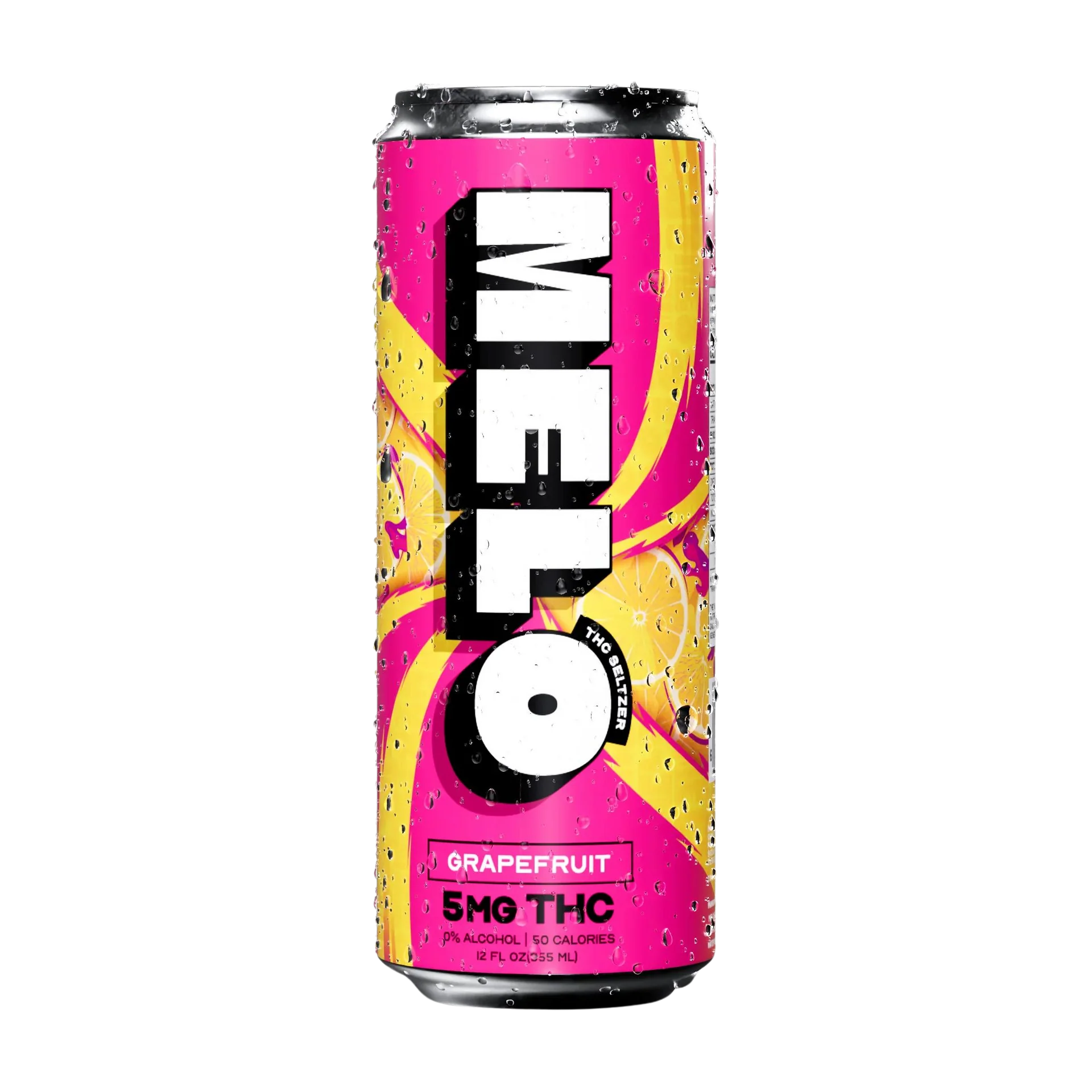 MELO th c Seltzer 12oz - Grapefruit image