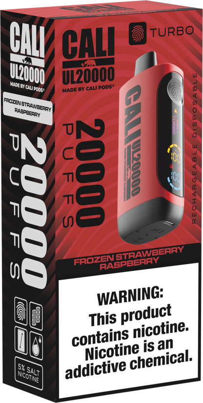 Cali Ultra 20k Turbo - Frozen Strawberry Raspberry image