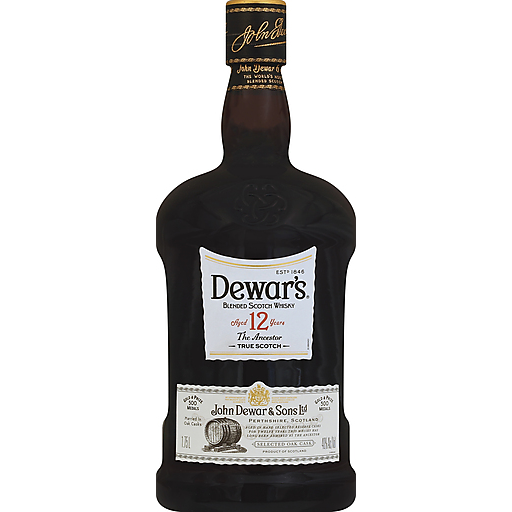 Dewar's 12 years Scotch Whisky 1.75mL image 1