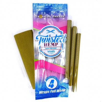 Twisted Hemp Wraps Designer Blends 25ct - Tropical Breeze image