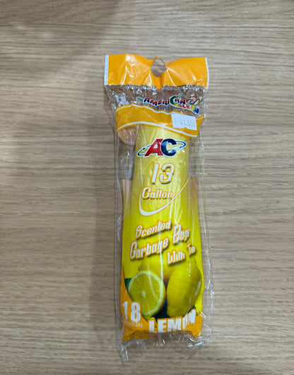 AC 13 Gallon Scented Garbage Bags 18pcs image 0