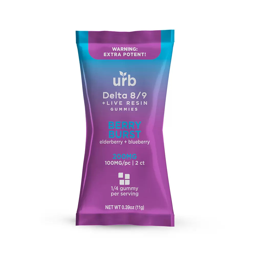 URB Live Resin 200mg Pouch - Berry Burst image