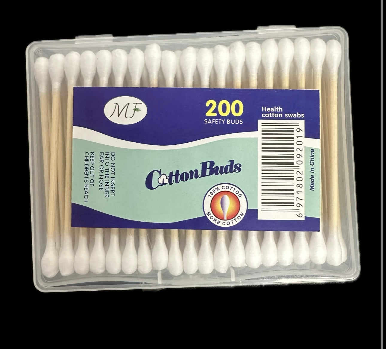 MF Cotton Buds 200ct image 0