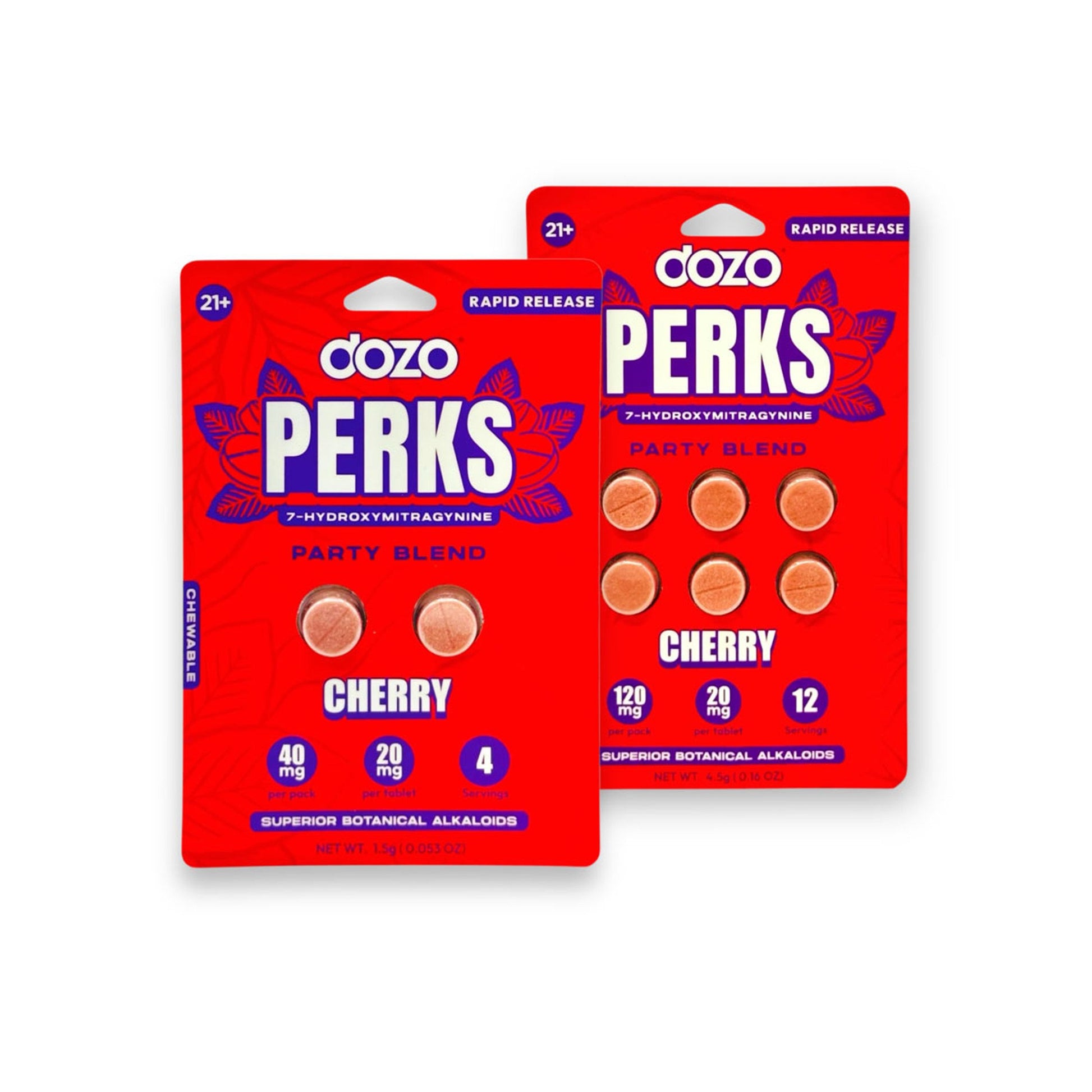 Dozo Perks Spear Cherry 40mg per pack 1.5g image 6