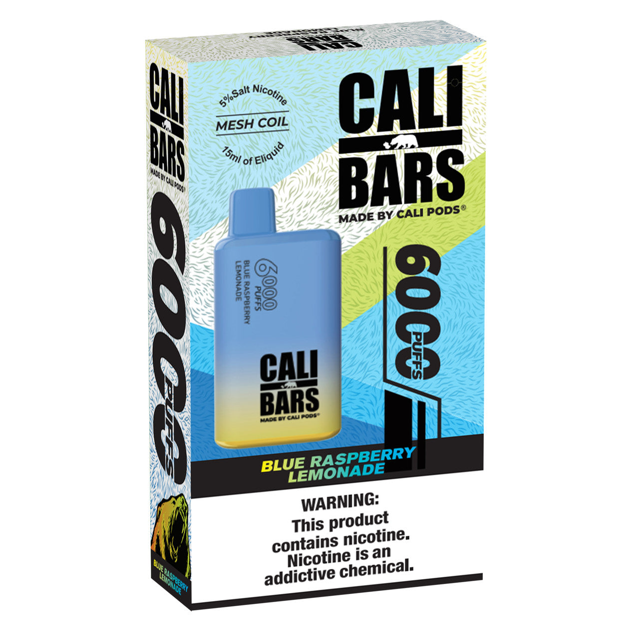 Cali Bars v2 6k - Blue Raspberry Lemonade image