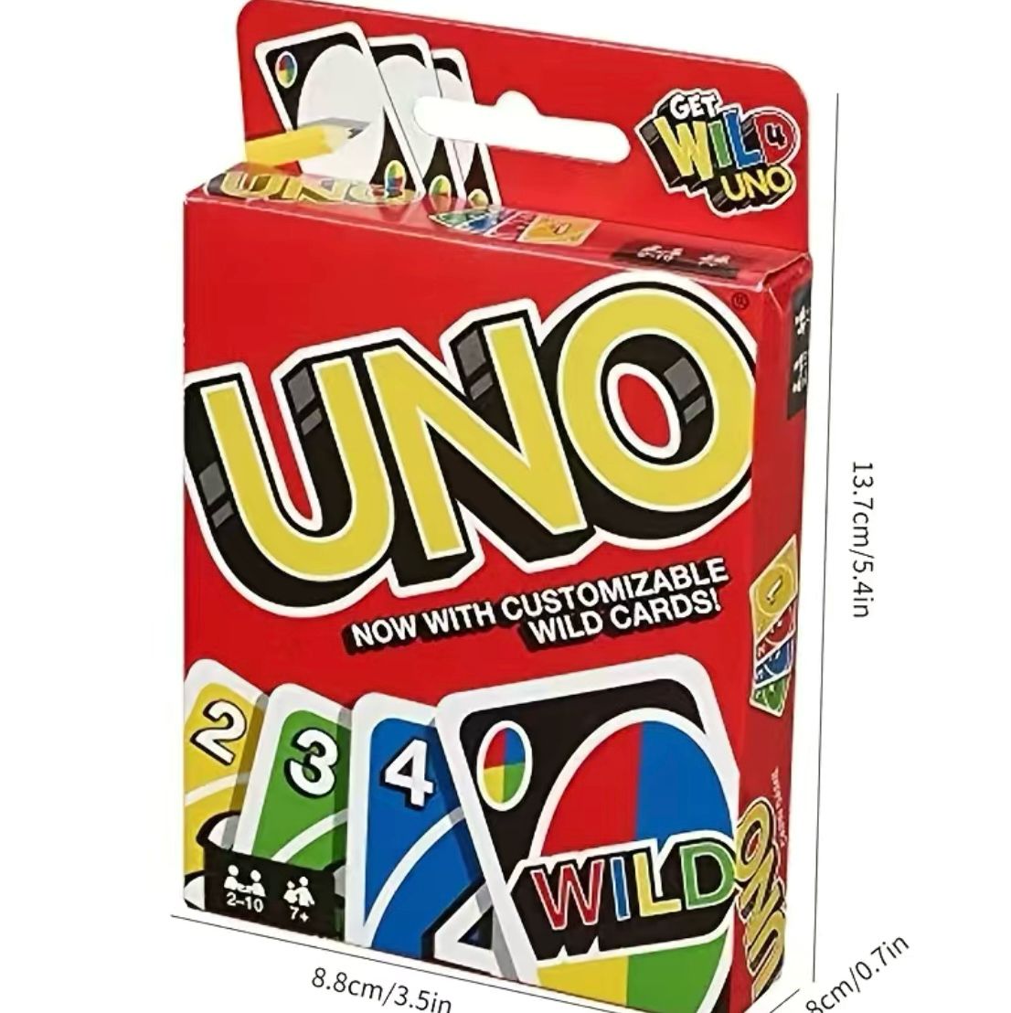 UNO Get Wild Playing Cards image 0