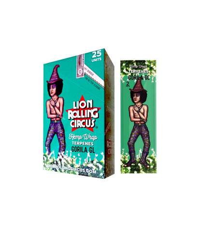 Lion Rolling Circus Hemp Wraps 25ct image 10