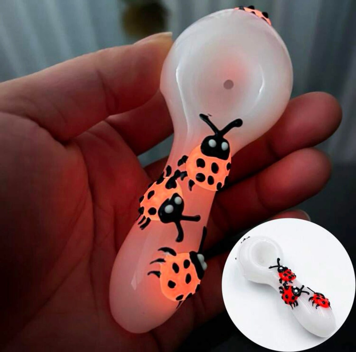 Ladybug Swarm White image 0