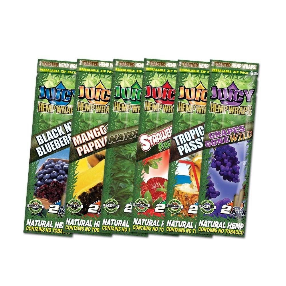 Juicy Hemp Wraps Single Pouch image 0