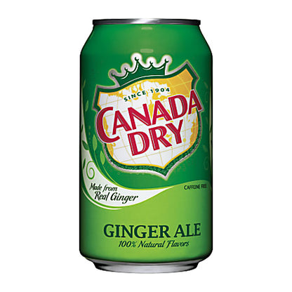 Canada Dry Ginger Ale can 12oz image 1