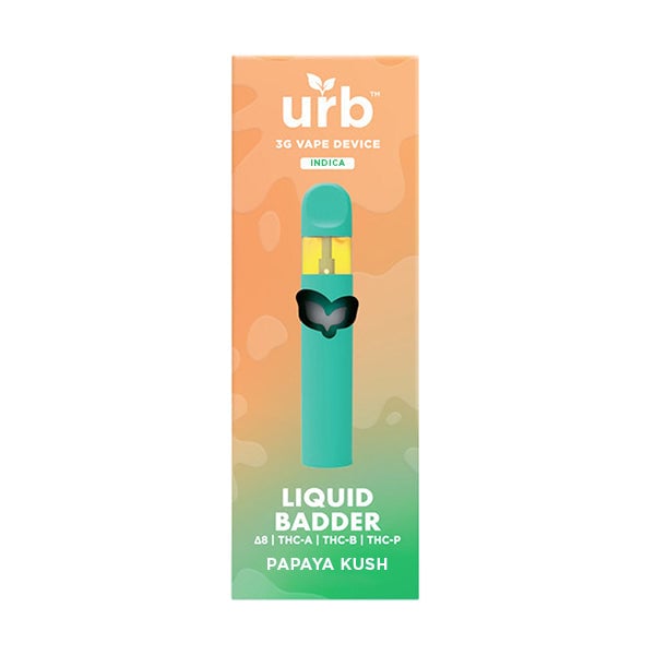 Urb Live Resin 3ml Disposable - Papaya Kush image