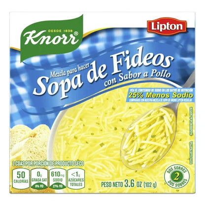 Knorr Lipton Sopa De Fideos 3.6oz image 1
