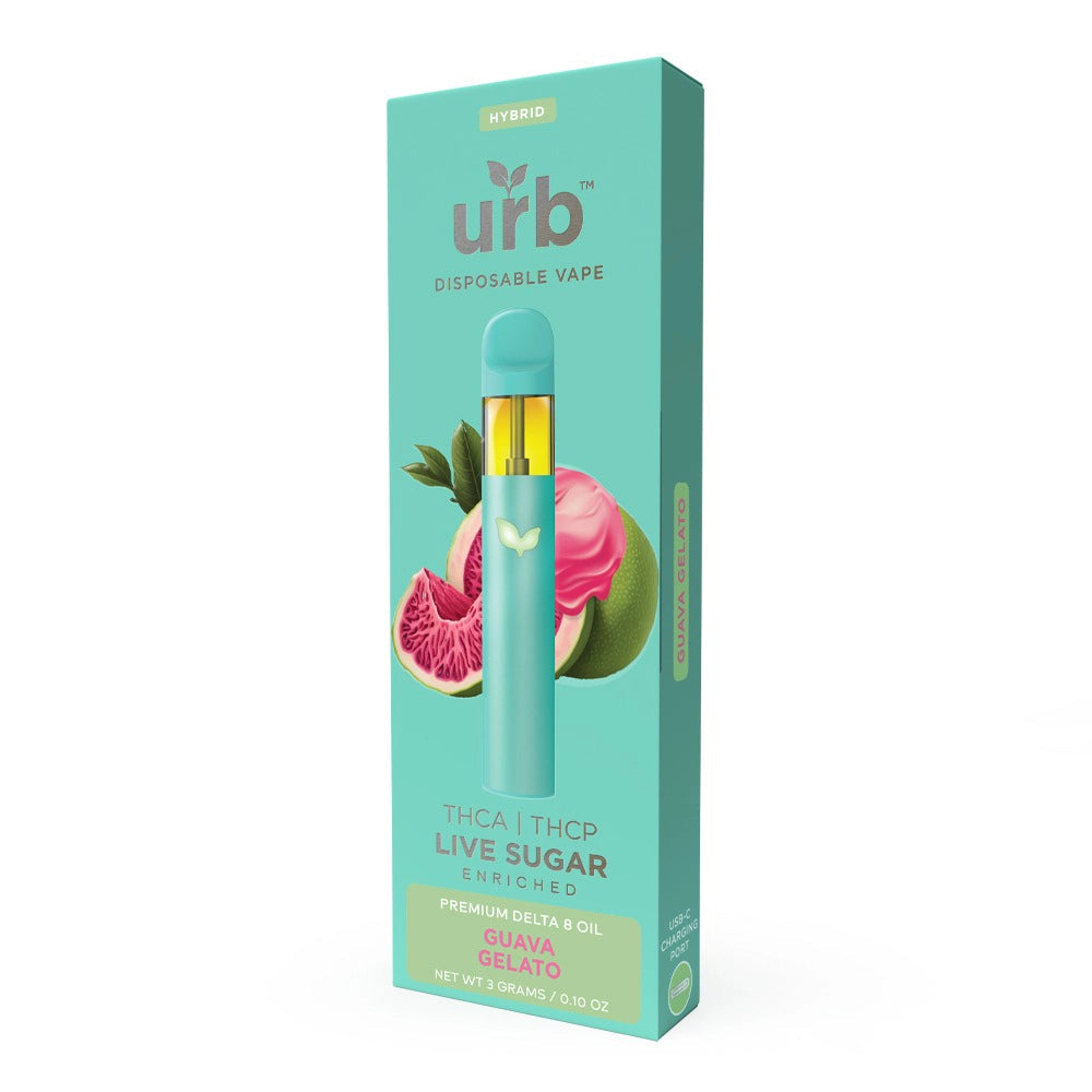 Urb Live Resin 3ml Disposable - Guava Gelato image