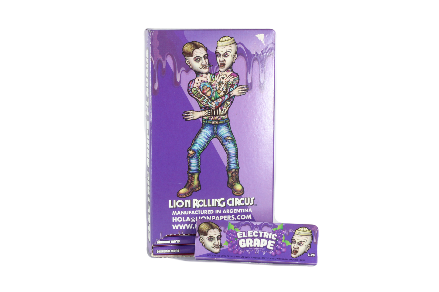 Lion Rolling Circus Flavored Papers - Grape image