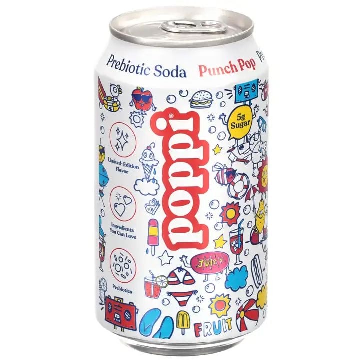 Poppi Punch Pop 12oz image 1