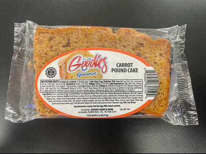 Goodies Bizcochos - Carrot Pound Cake image