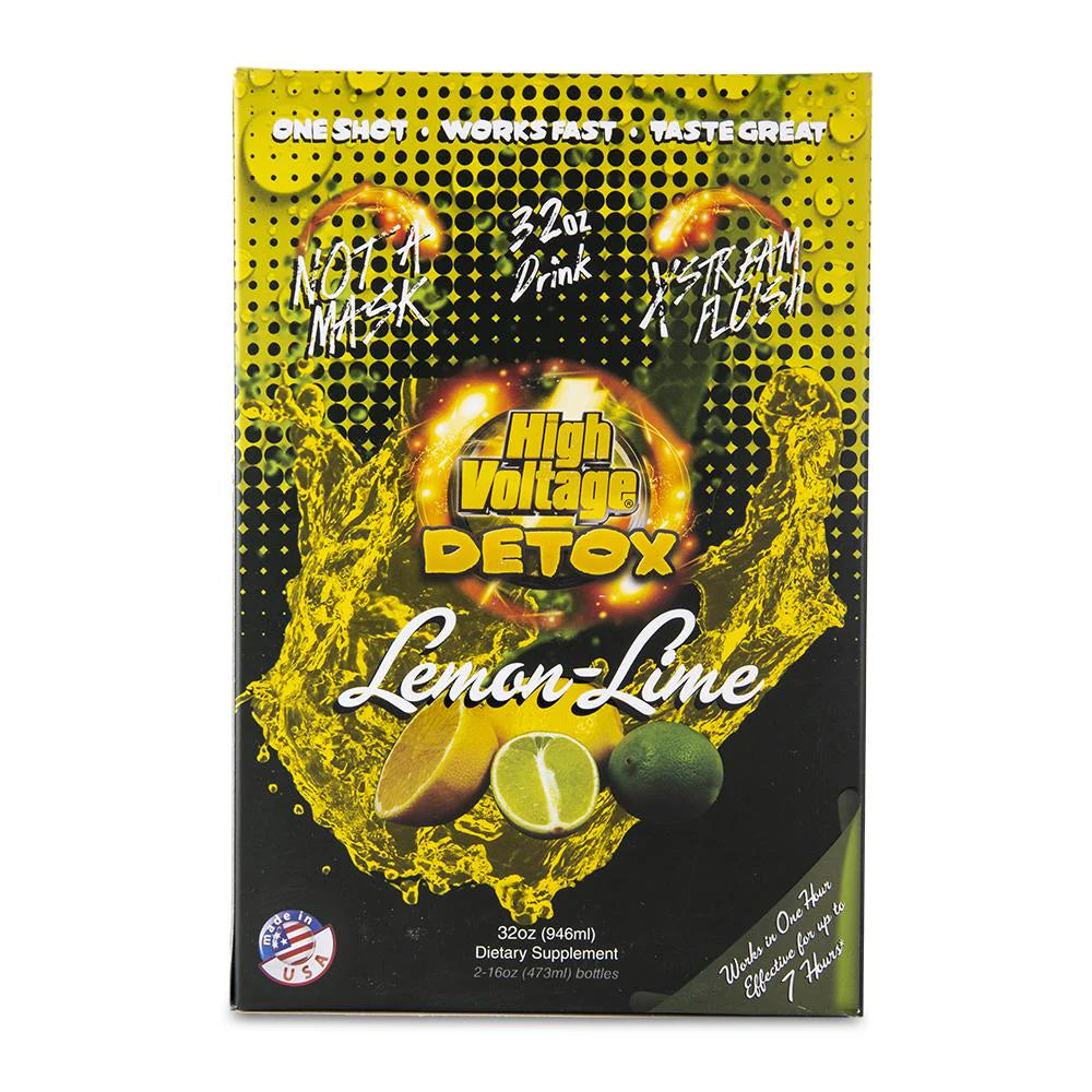High Voltage Detox Drink 32oz - Lemon Lime image