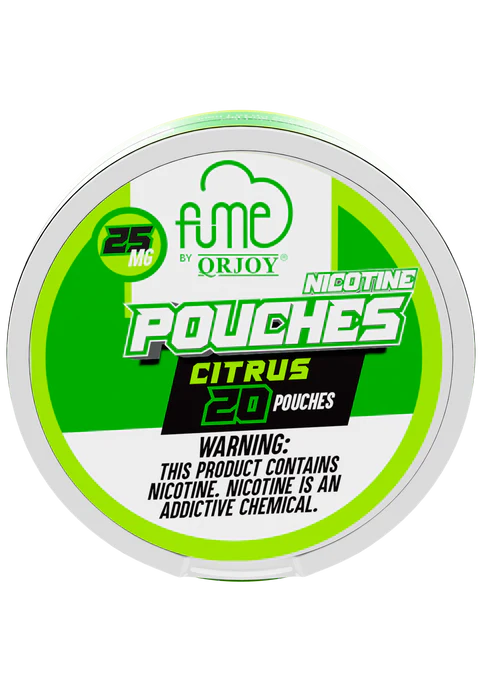 Fume QRJoy Nicotine Pouches 25mg Menthol Flavor image 7