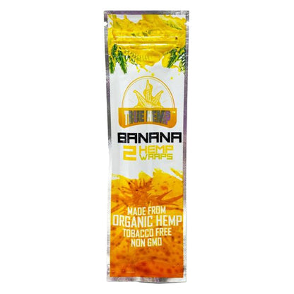 True Hemp Wraps Single Pouch - Banana image