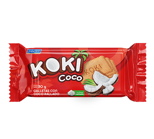 Koki Coconut Biscuits 1oz image 0
