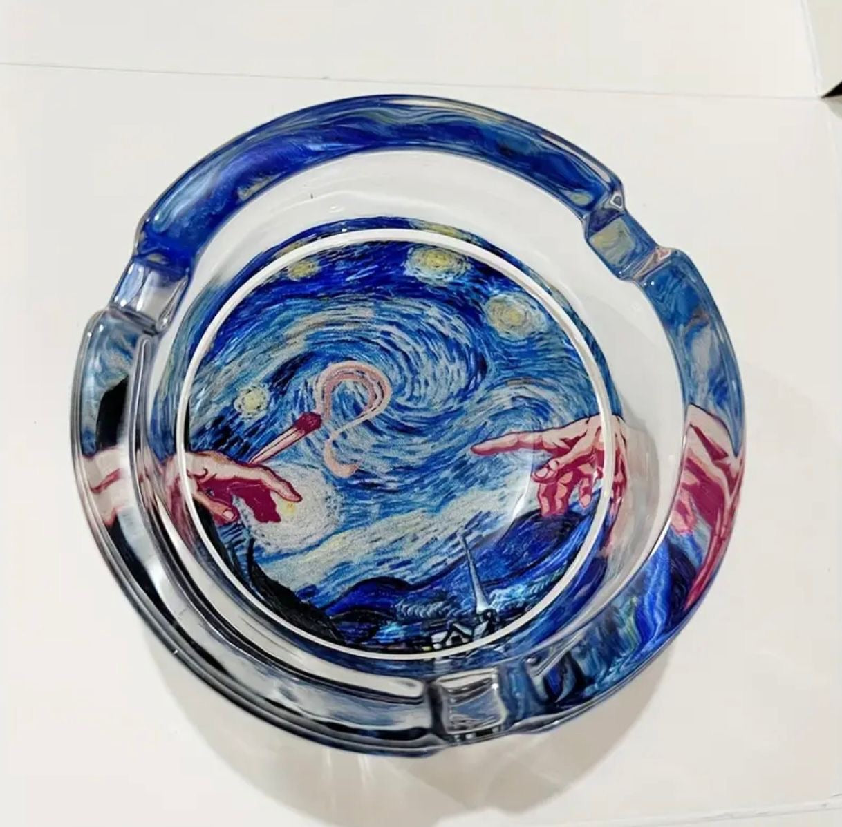 Creation Adam Seesh Van Gogh image 1