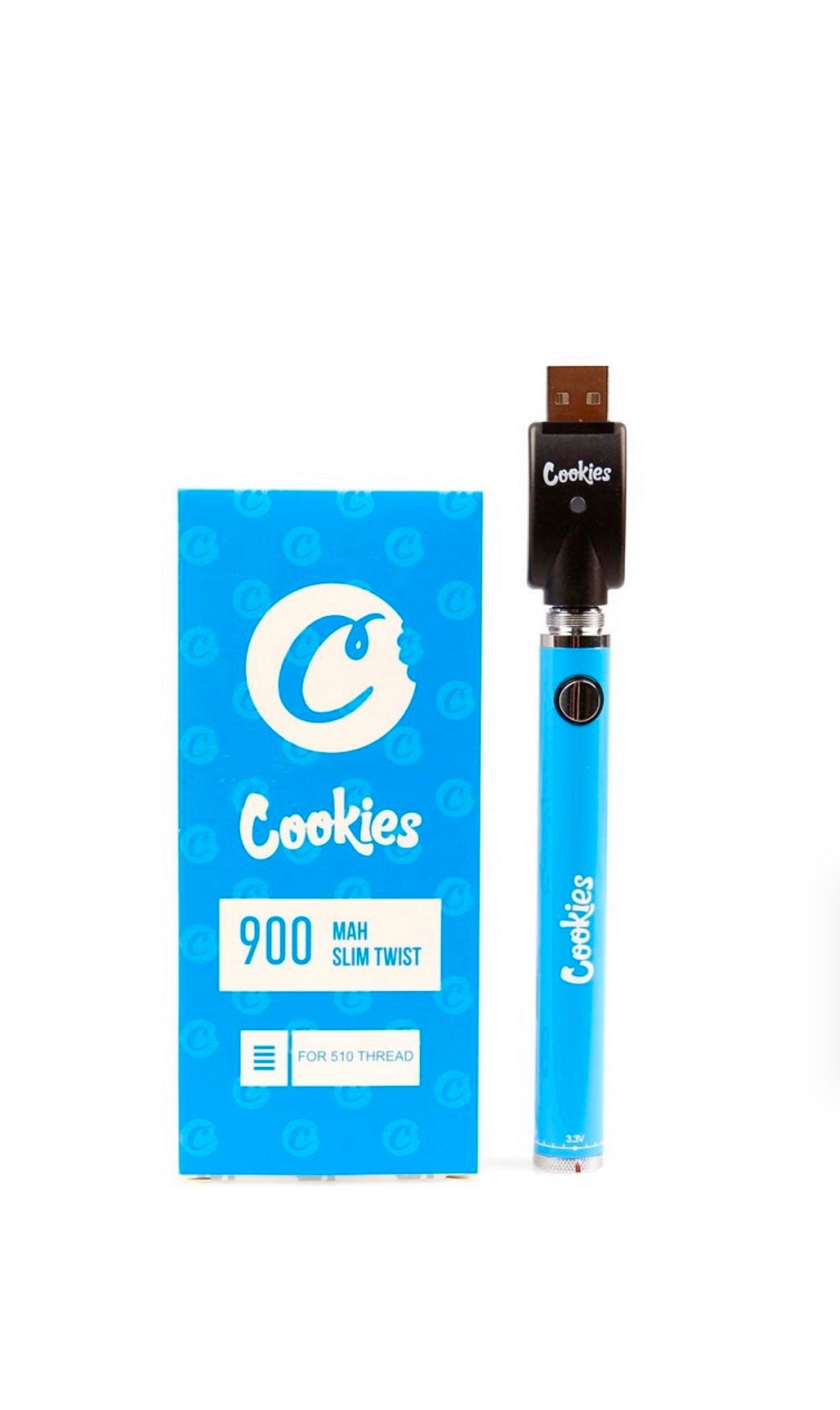 Cookies Vape Pen Battery Slim 900 Mah Slim Twist image 0