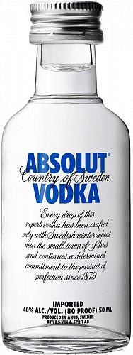 Absolut Vodka 50ml image 1