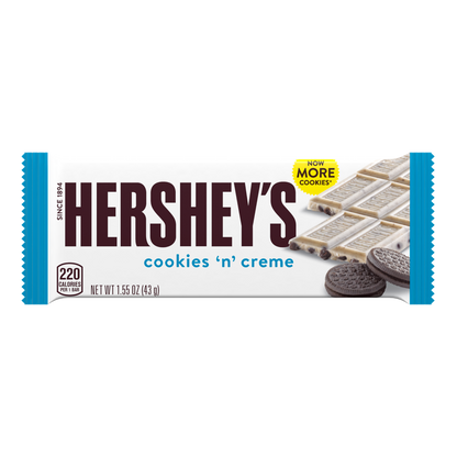 Hershey Milk Bar Chocolate - Hersheys Cookies Creme image