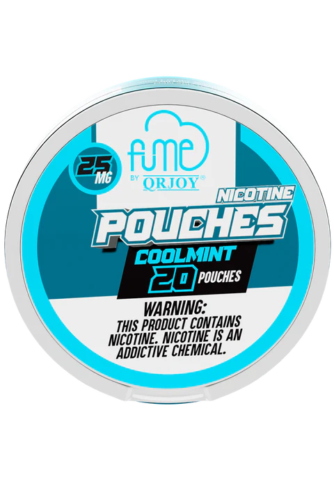Fume QRJoy Nicotine Pouches 25mg Menthol Flavor image 5