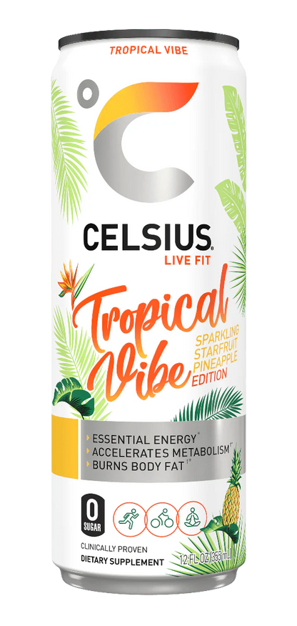 Celsius 12oz Live Fit - Tropical Vibe image