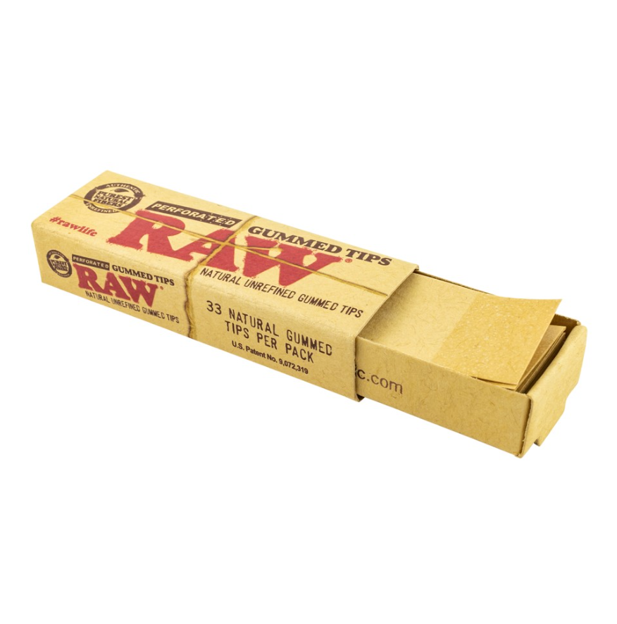 Raw Perforated Gummed Tips image 2