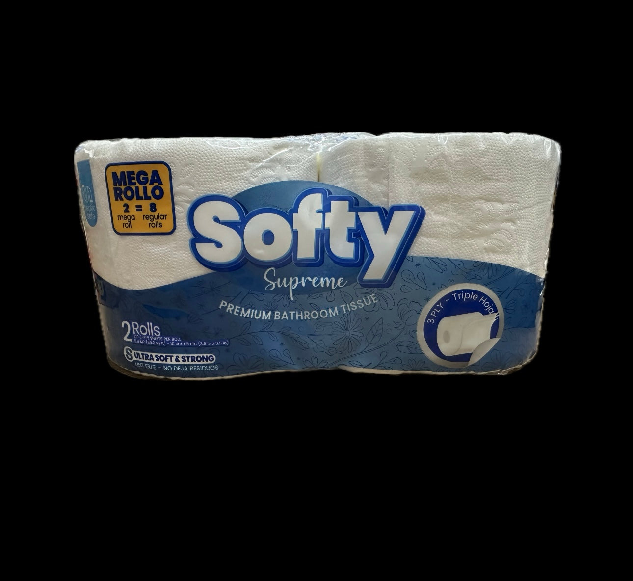 Softy Supreme 2rolls Bath Tissue image 0