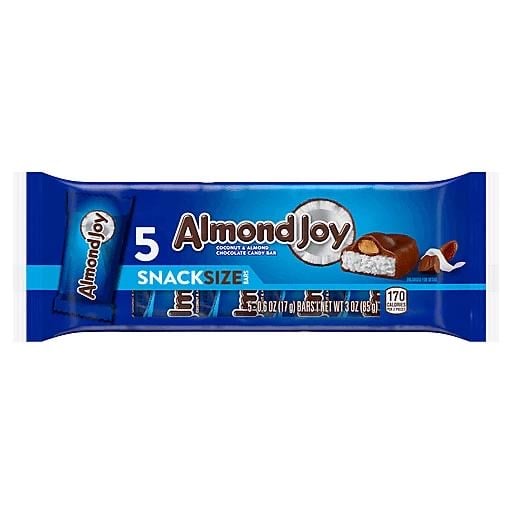 Almond Joy 5ct Snack Size 3oz image 0
