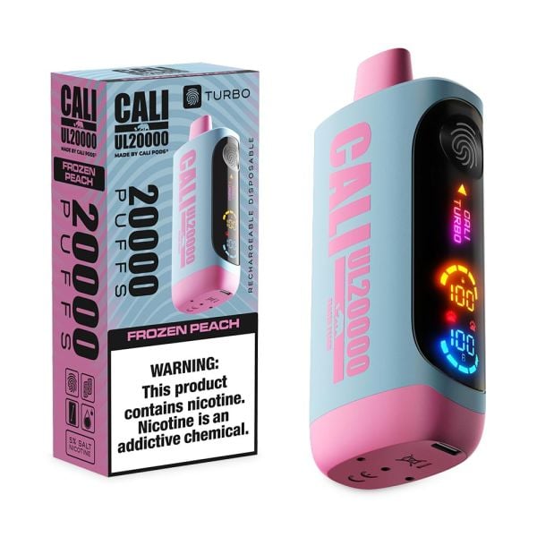 Cali Ultra 20k Turbo - Frozen Peach image