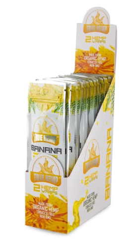 True Hemp Wraps 25ct - Banana image