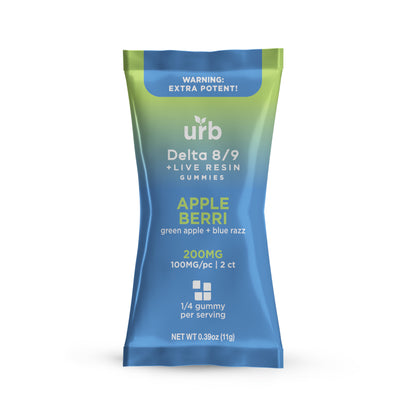 URB Live Resin 200mg Pouch - Apple Berri image