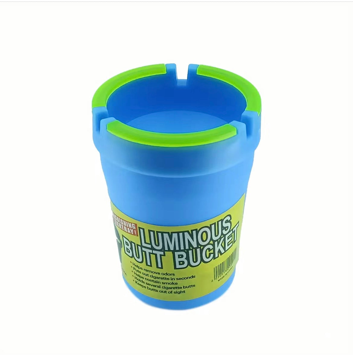 SmokeCircus Car Ashtray - Luminous Blue image