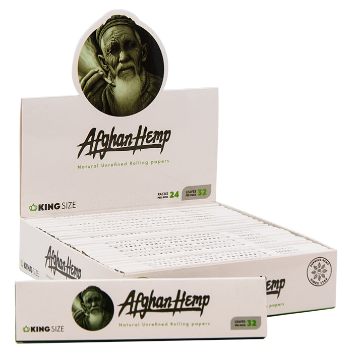 Afghan Hemp - Rolling Paper - King Size image 0