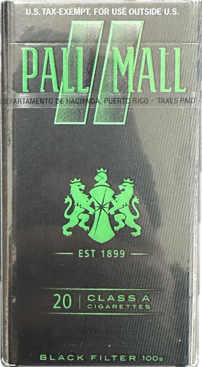 Pall Mall Menthol 100s image 1