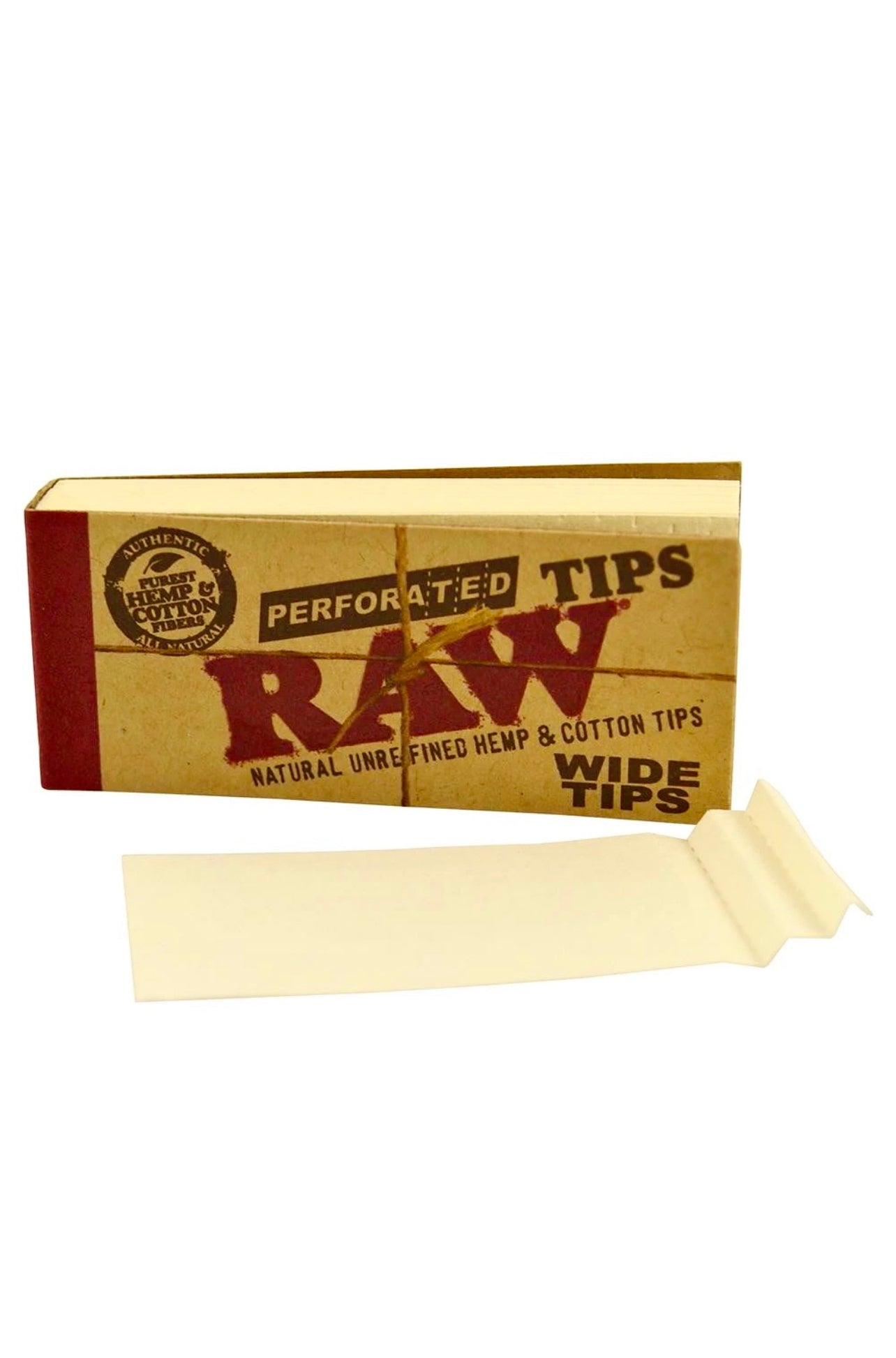 Raw Perforated Tips image 0