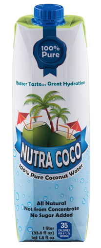 Nutra Coco Agua Coco 1 L image 0