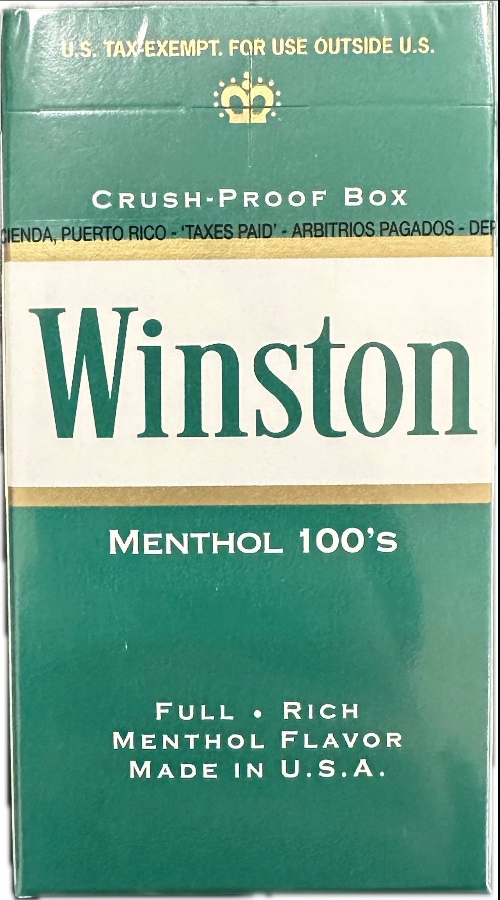 Winston Menthol 100's image 0