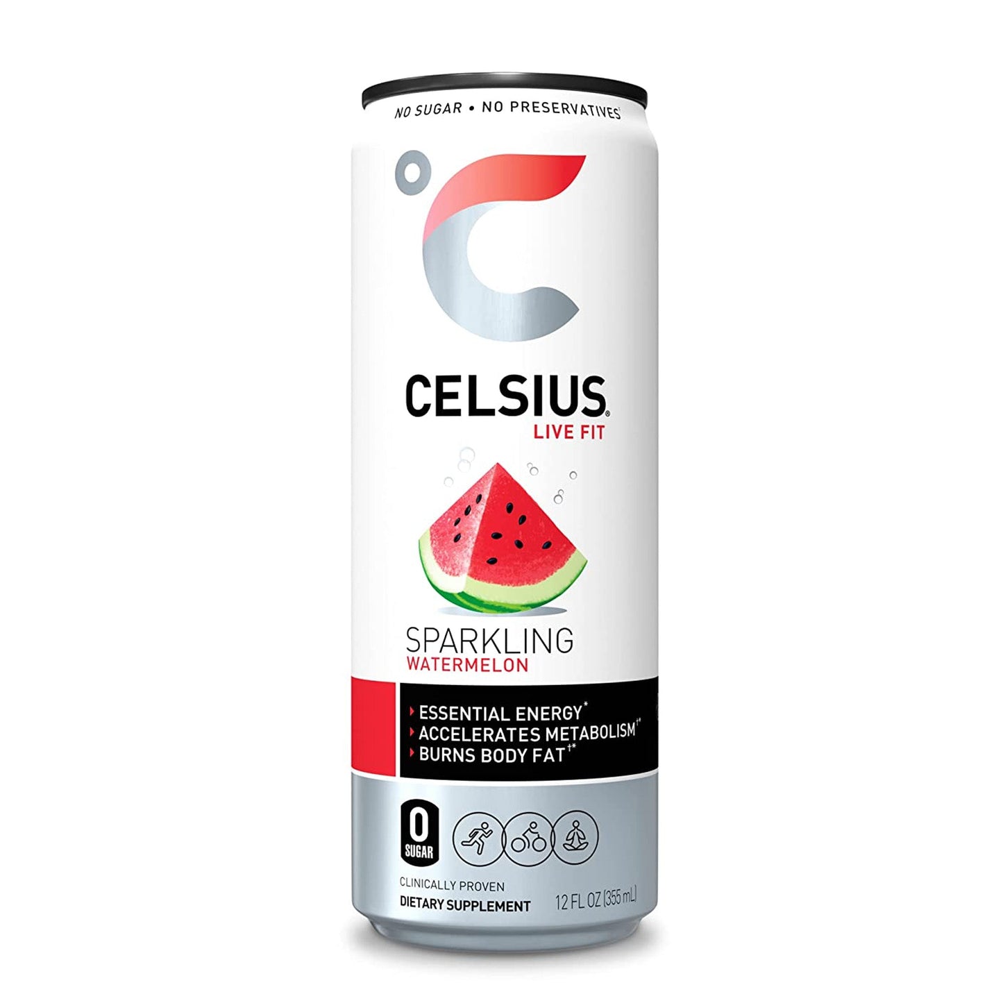 Celsius 12oz Live Fit - Watermelon image