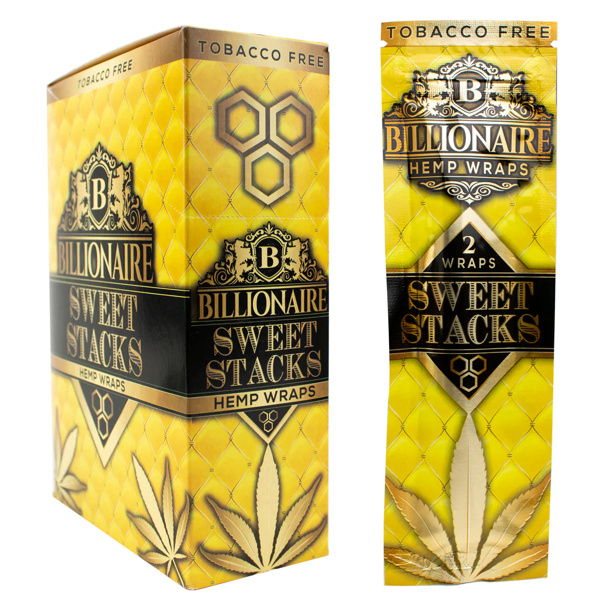 Billionaire Hemp Wraps 25ct - Sweet Stacks image