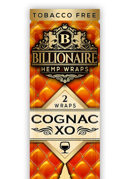 Billionaire Hemp Wraps Single Pouch - Cognac Xo image