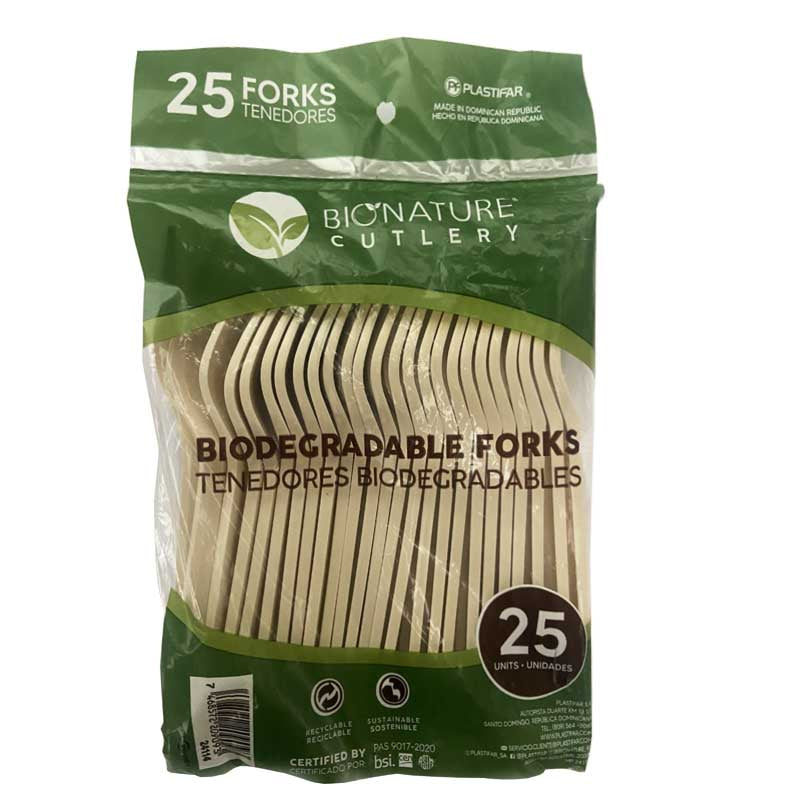 Bionature Cutlery 25 forks image 0