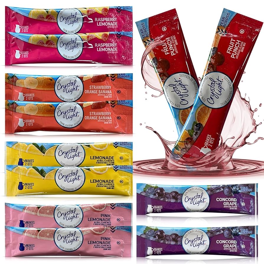 Crystal Light Pouches Drink Mix .14oz - Iced Tea image