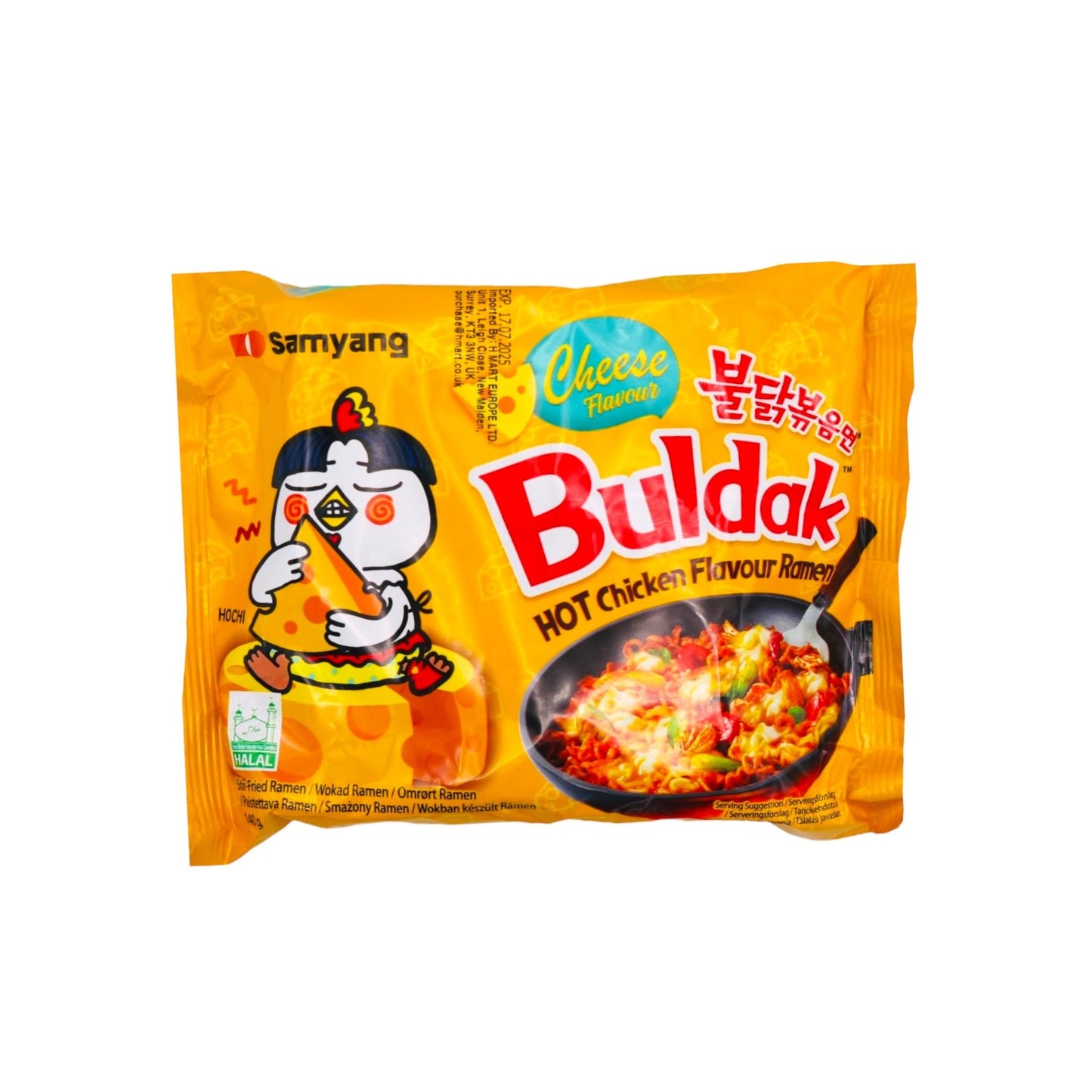 Samyang Buldak Spicy Ramen Cheese 4oz image 0