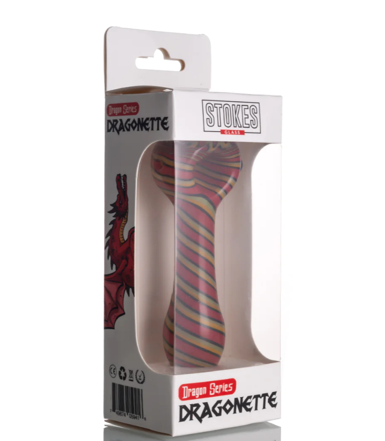 Stokes - Glass Hand Pipe Dragon Series - Dragonette image